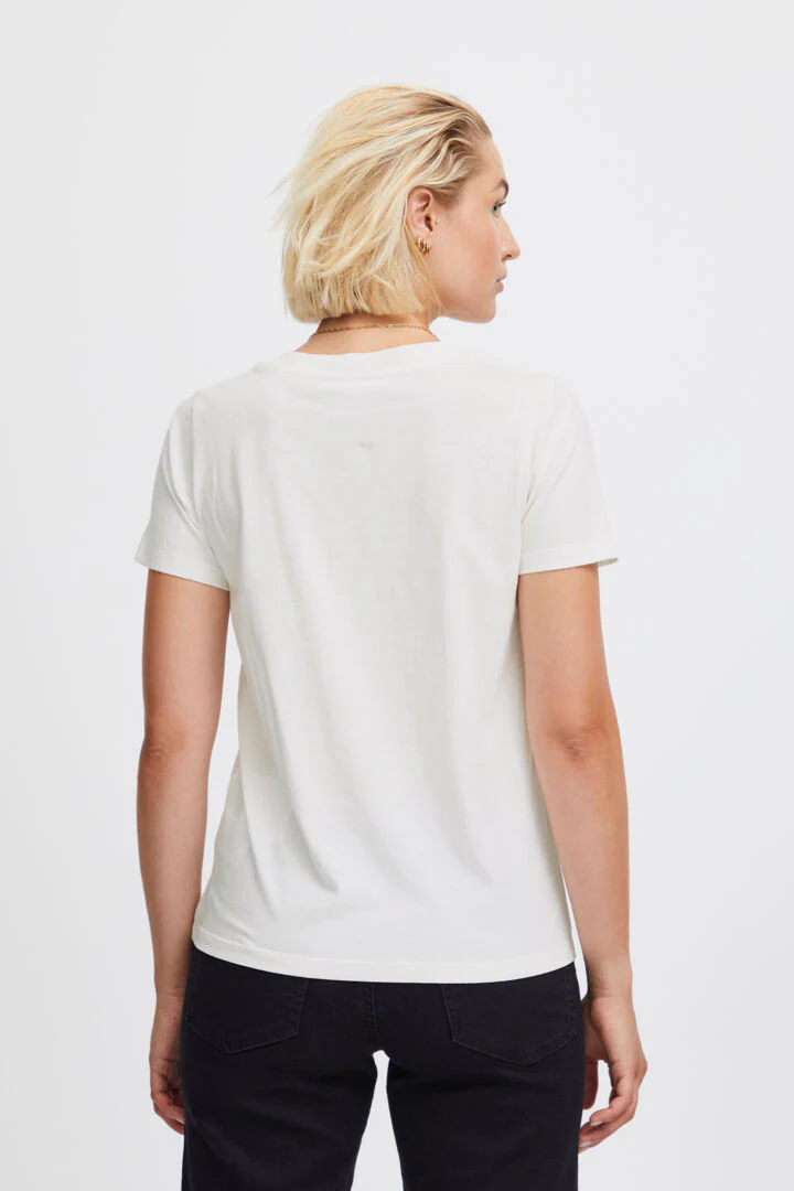KAMILLE T-SHIRT (CLOUD DANCER) - Image 7
