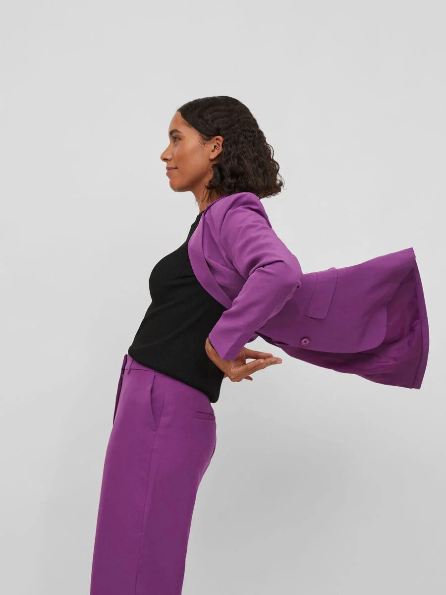 Kamma Loose Blazer (Sparking Grape) - Image 4