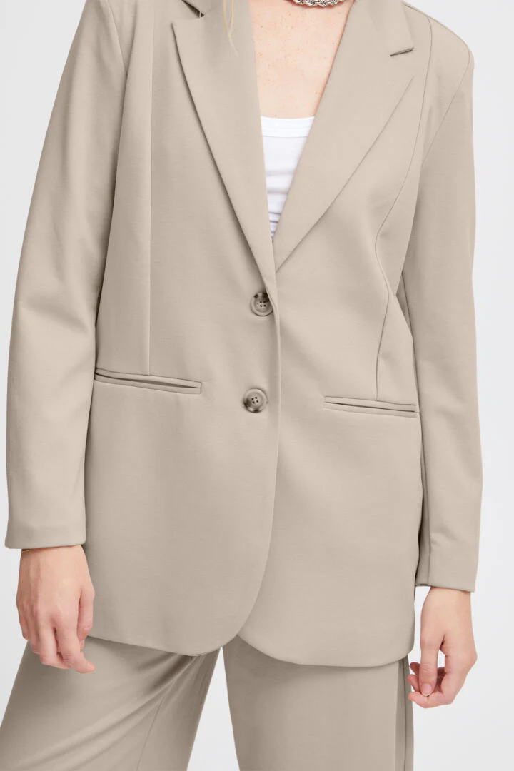 KARLA OVERSIZED BLAZER (DOESKIN) - Image 4