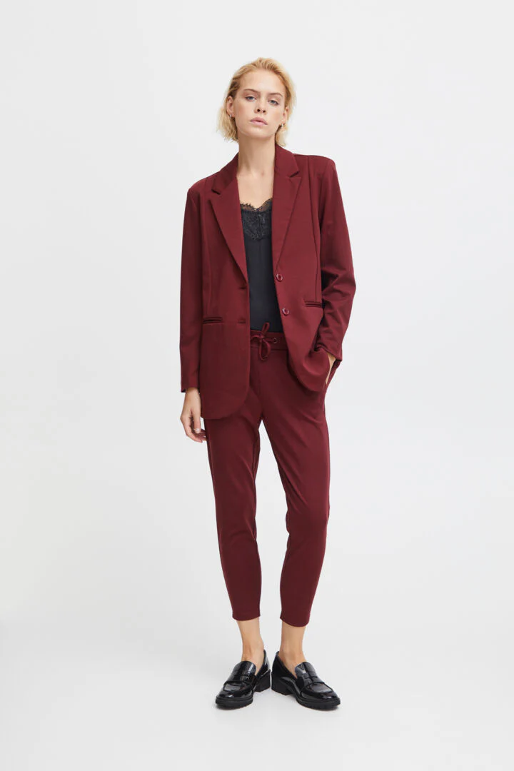 KARLA OVERSIZED BLAZER (PORT ROYALE) - Image 4