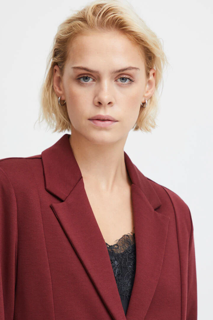 KARLA OVERSIZED BLAZER (PORT ROYALE) - Image 6