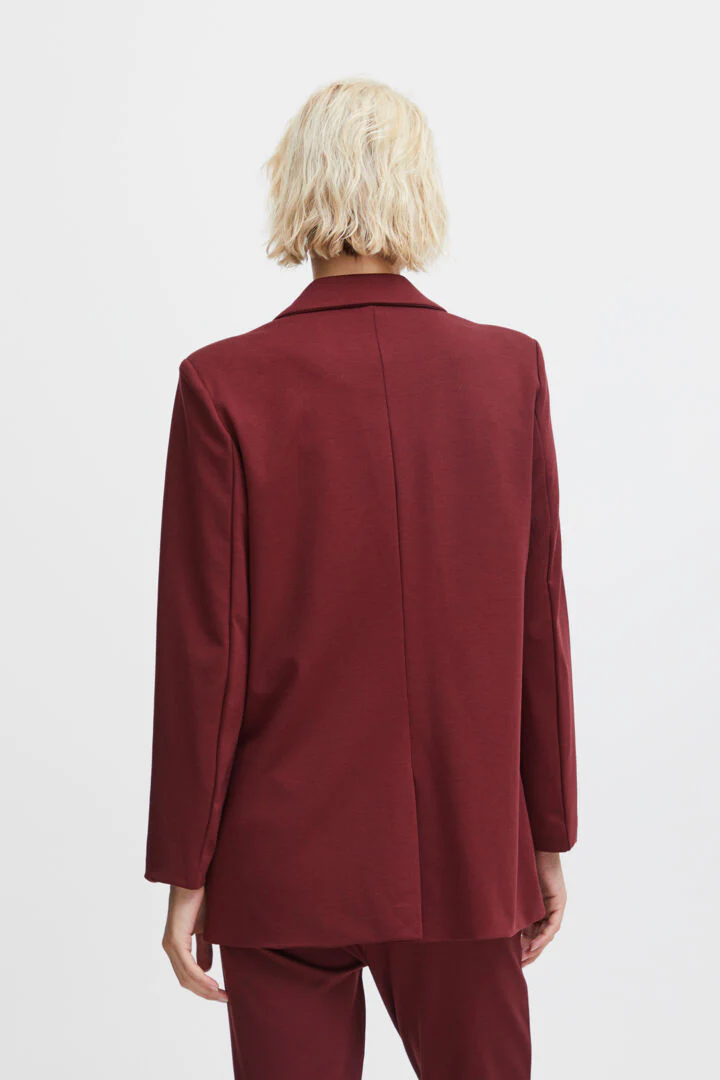 KARLA OVERSIZED BLAZER (PORT ROYALE) - Image 7