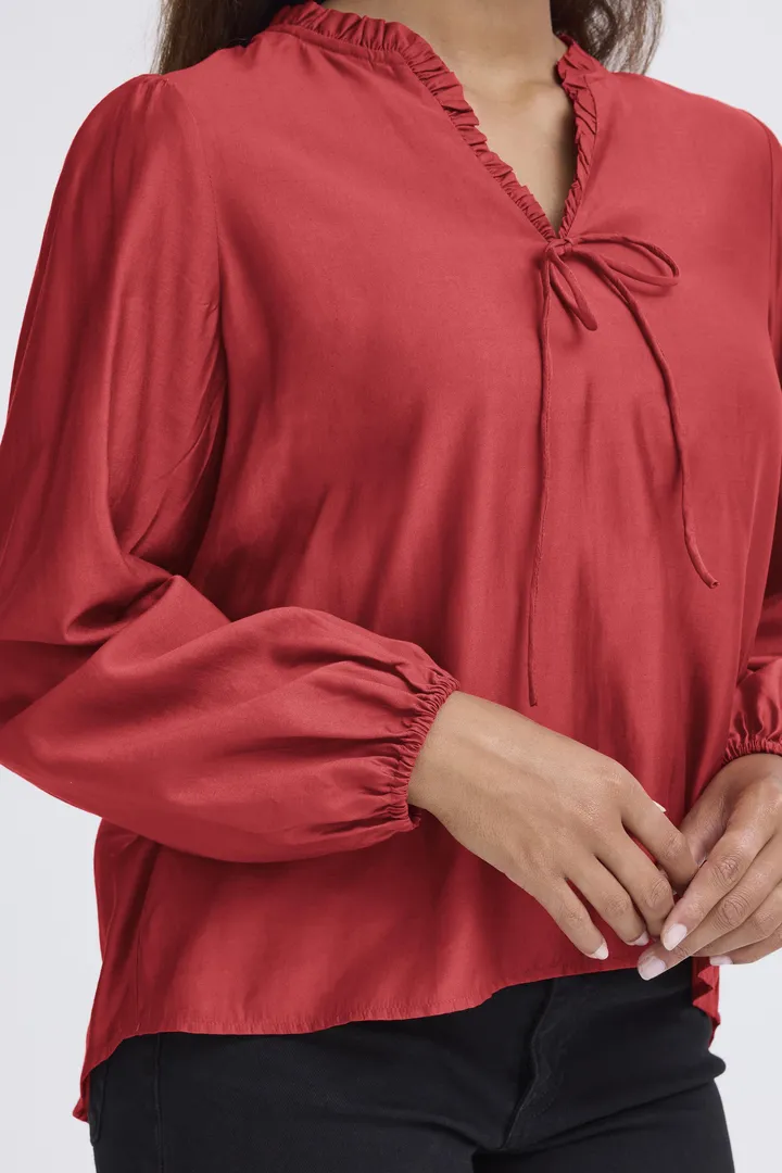 Karla Top (Red Dahlia) - Image 5