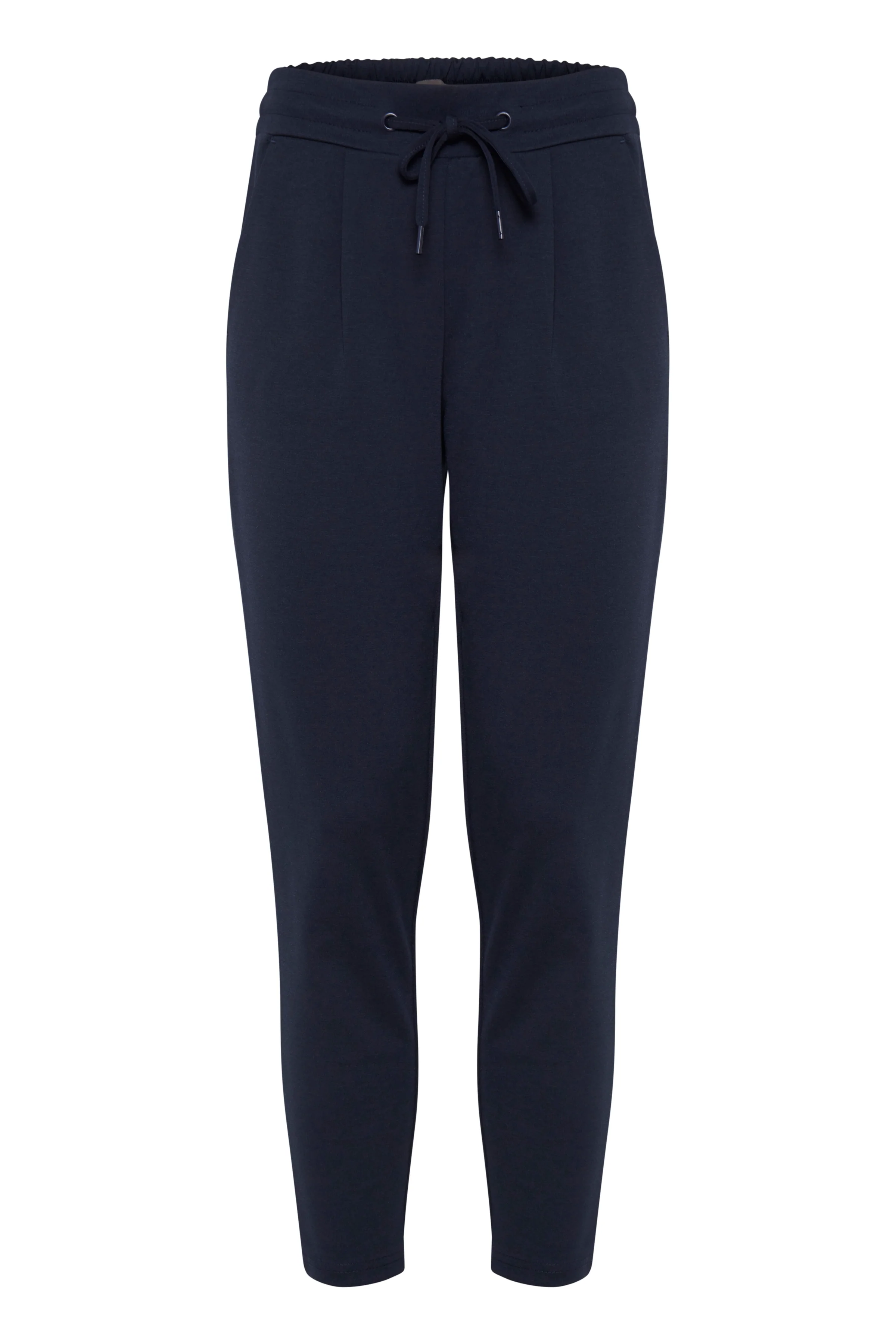 Kate Cropped Jersey Jogger (Navy) - Image 3