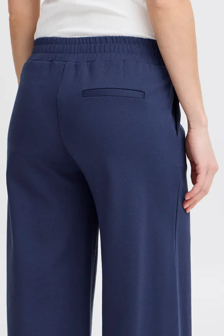 Kate Cropped Wide Leg Pants (Medieval Blue) - Image 6