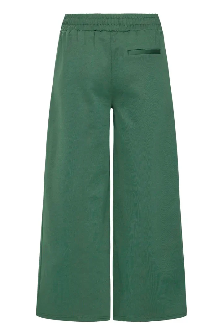 Kate Cropped Wide Leg Pants (Pineneedle) - Image 7