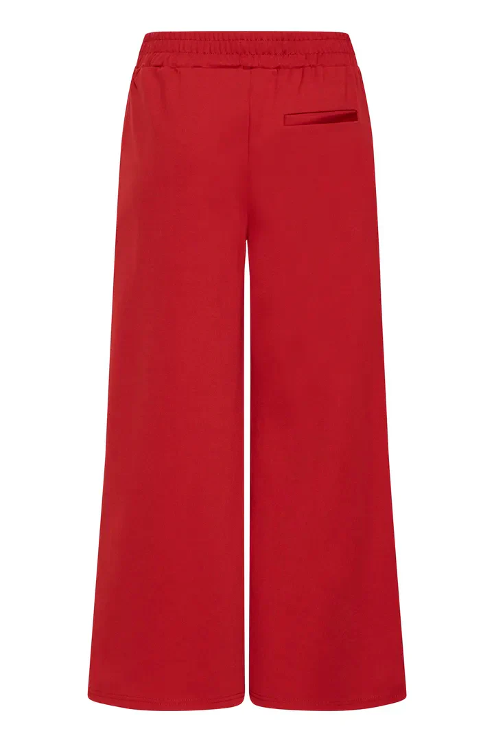 Kate Cropped Wide Leg Pants (Red Dahlia) - Image 4
