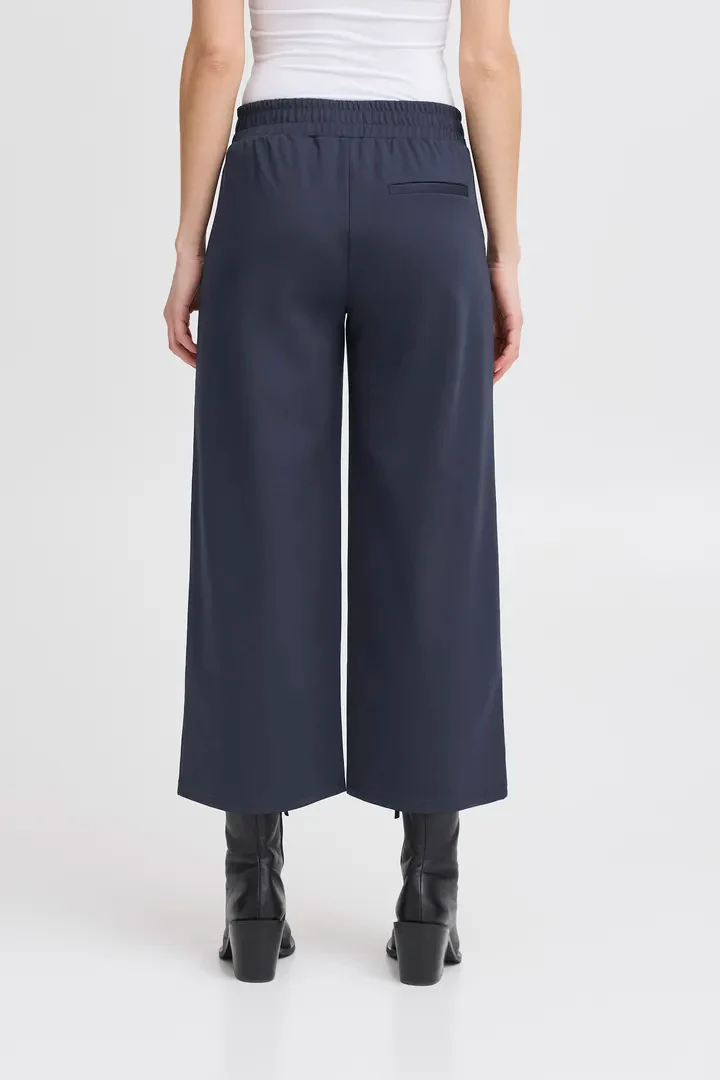 Kate Cropped Wide Leg Pants (Total Eclipse) - Image 4