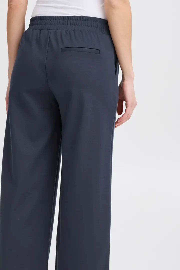 Kate Cropped Wide Leg Pants (Total Eclipse) - Image 5