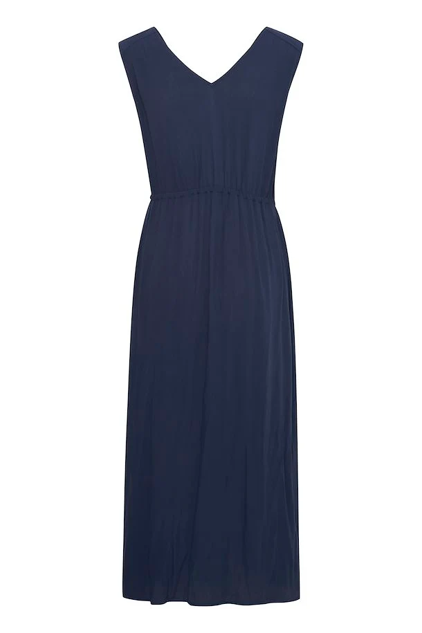 Kech Sleeveless Midi Dress (Navy) - Image 8