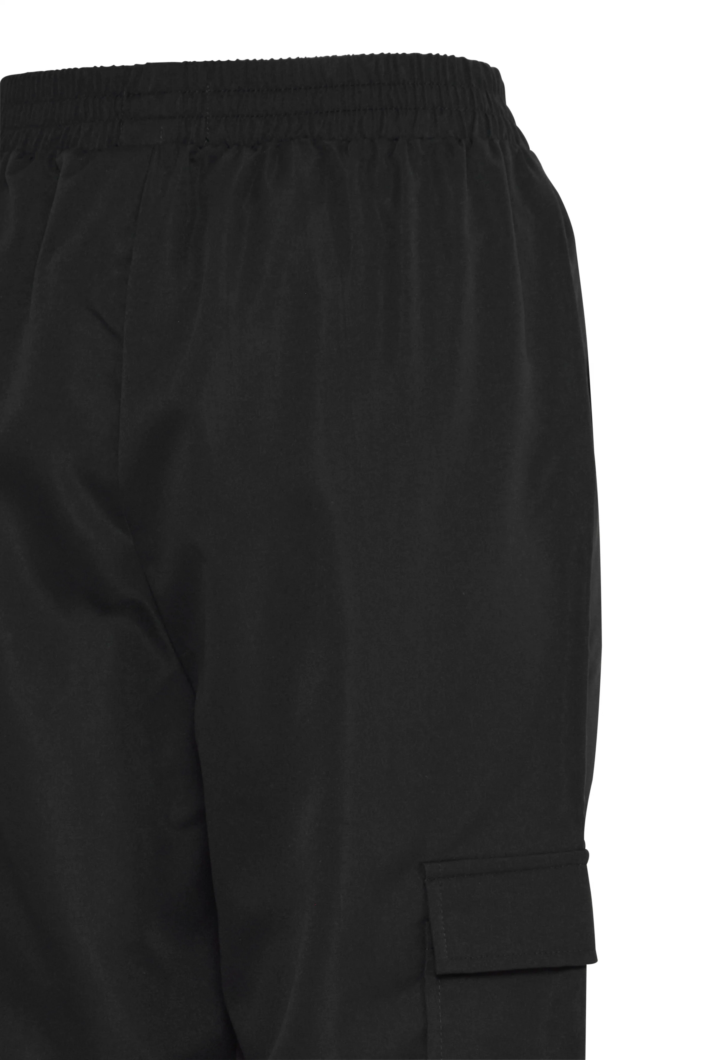KECIA CARGO PANTS (BLACK) - Image 3