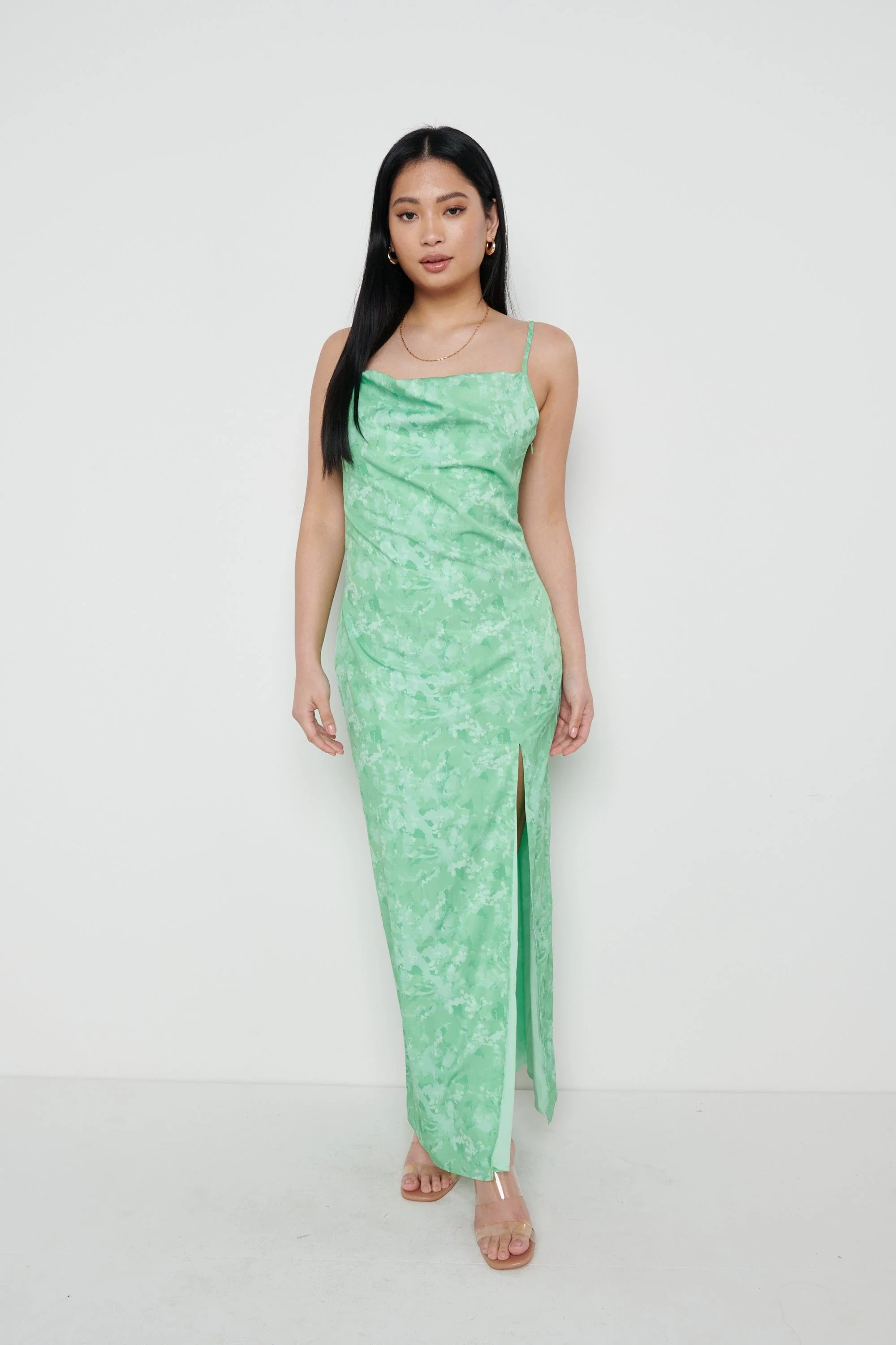 Keisha Midaxi Dress (Green)