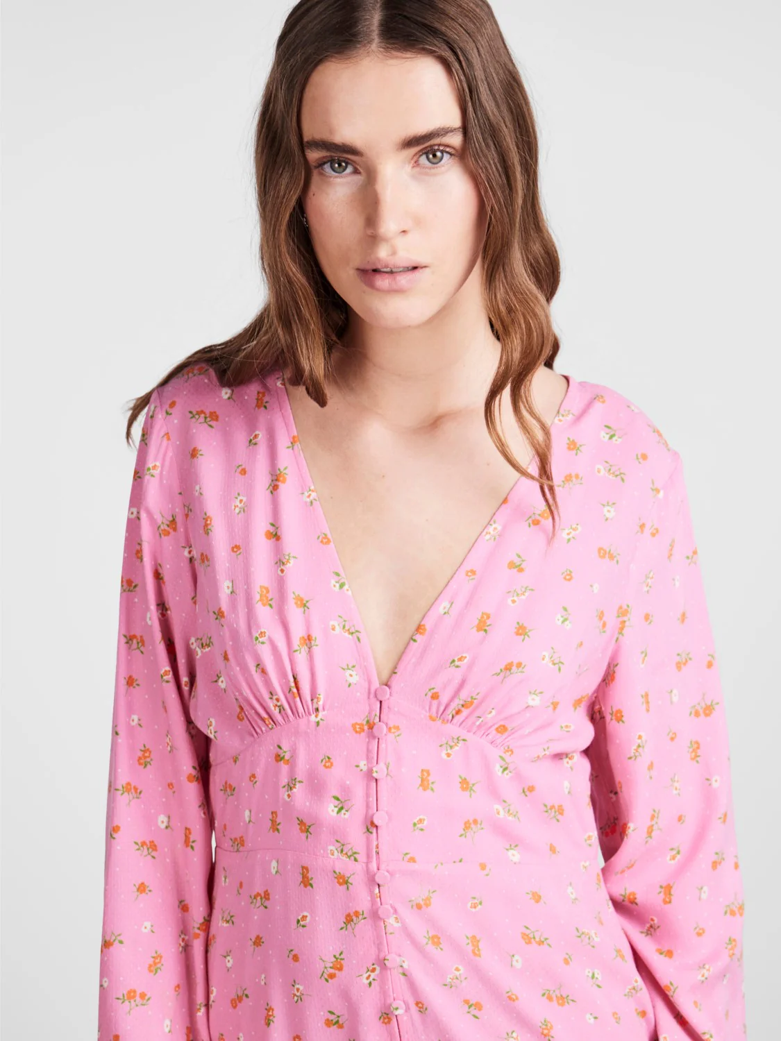 Kennedy Dress (Sachet Pink Flowers) - Image 4