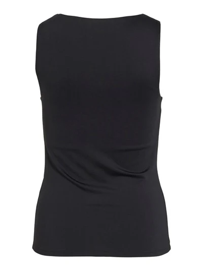 Kennza O-Neck Tank Top (Black) - Image 4