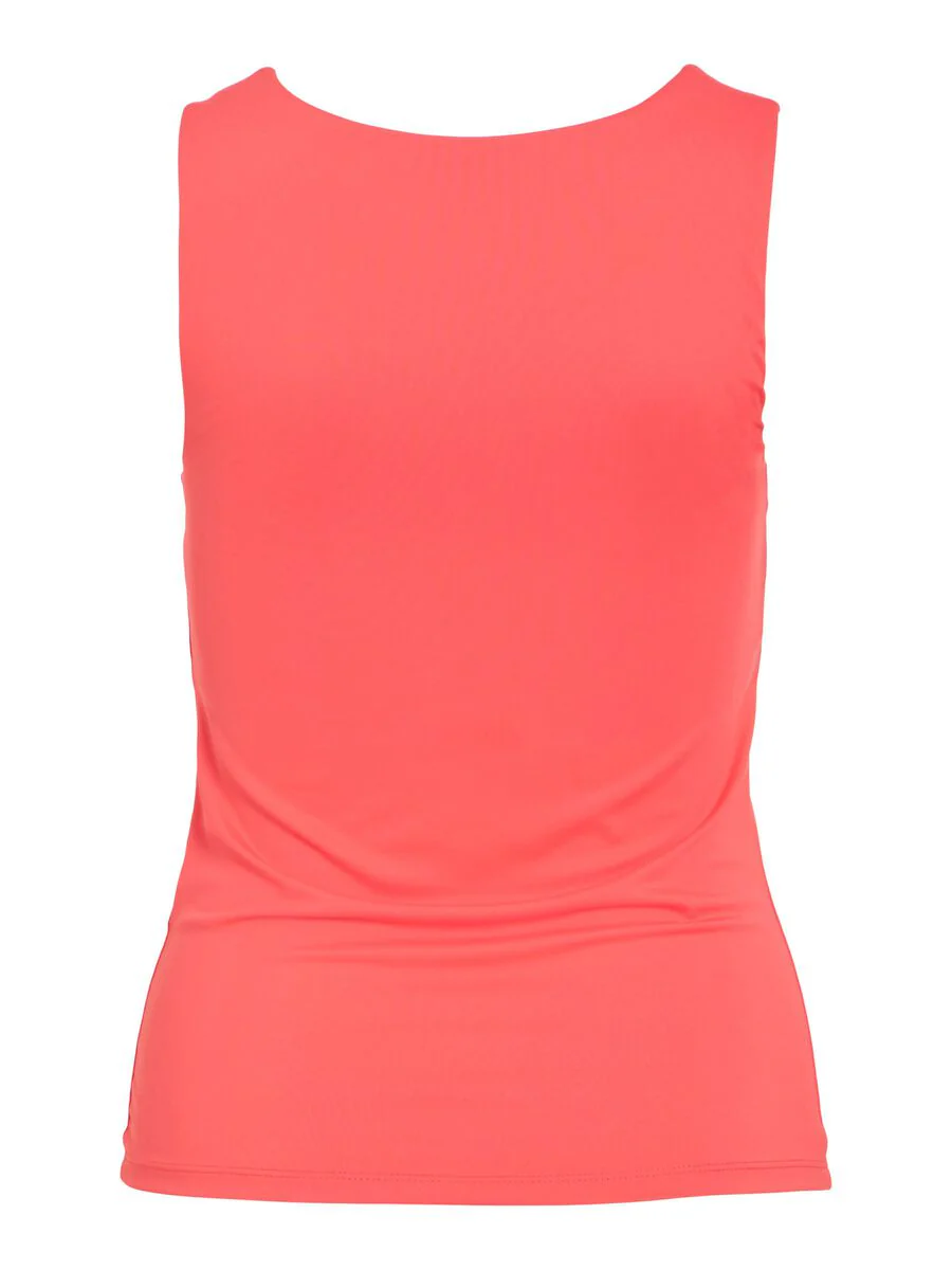 Kennza O-Neck Tank Top (Hibiscus) - Image 6