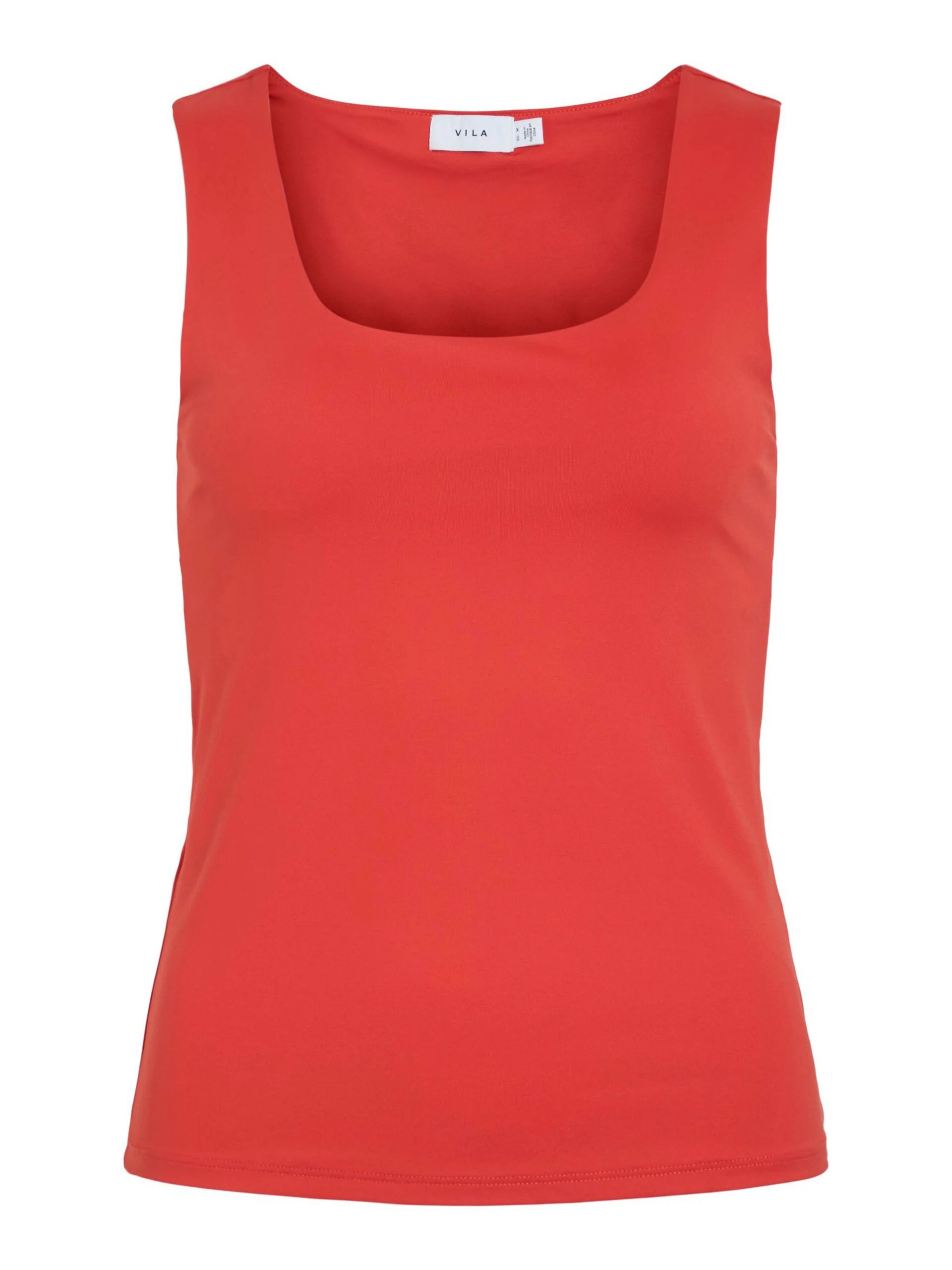 Kennza O-Neck Tank Top (Poppy Red) - Image 6