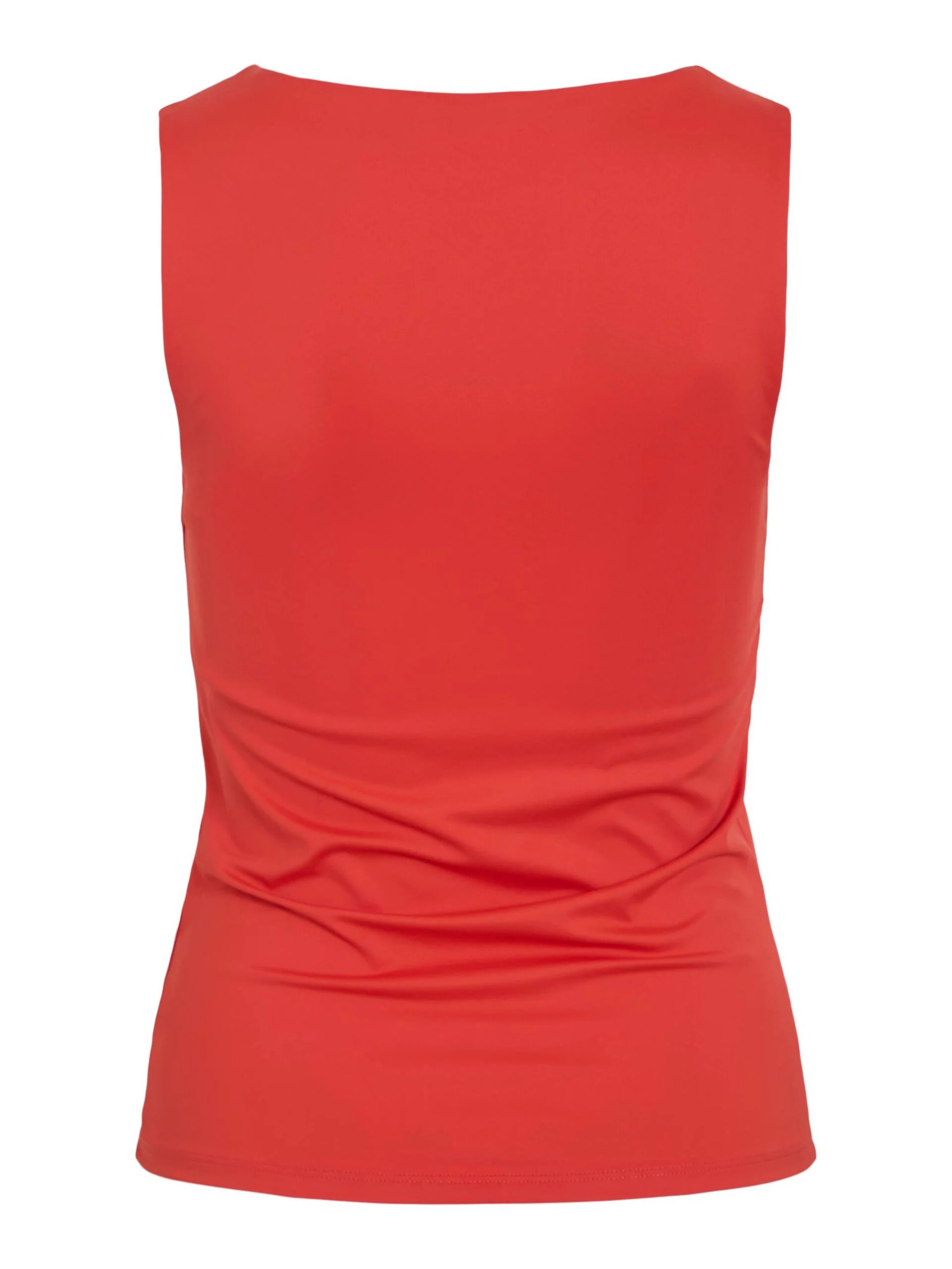 Kennza O-Neck Tank Top (Poppy Red) - Image 7