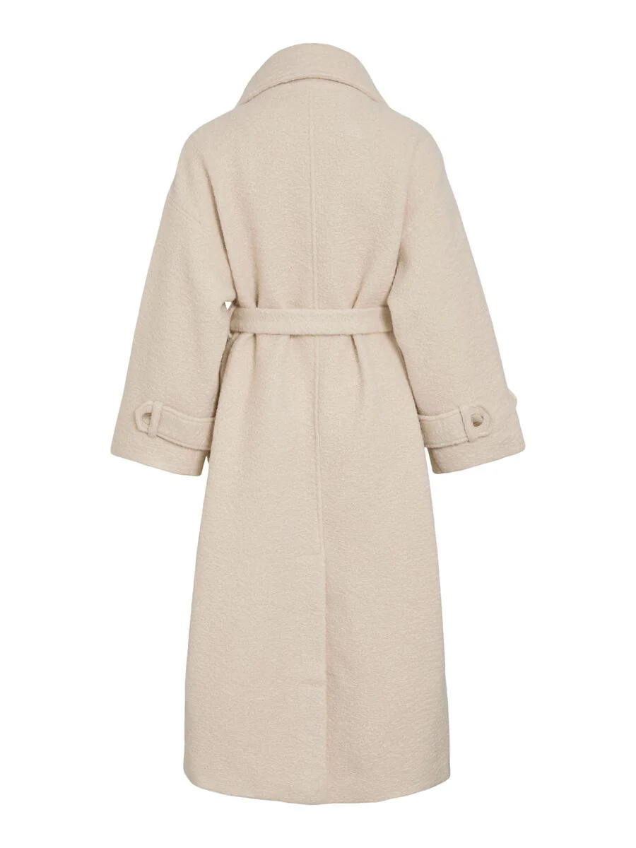 Kera Boucle Belted Coat (Birch) - Image 10