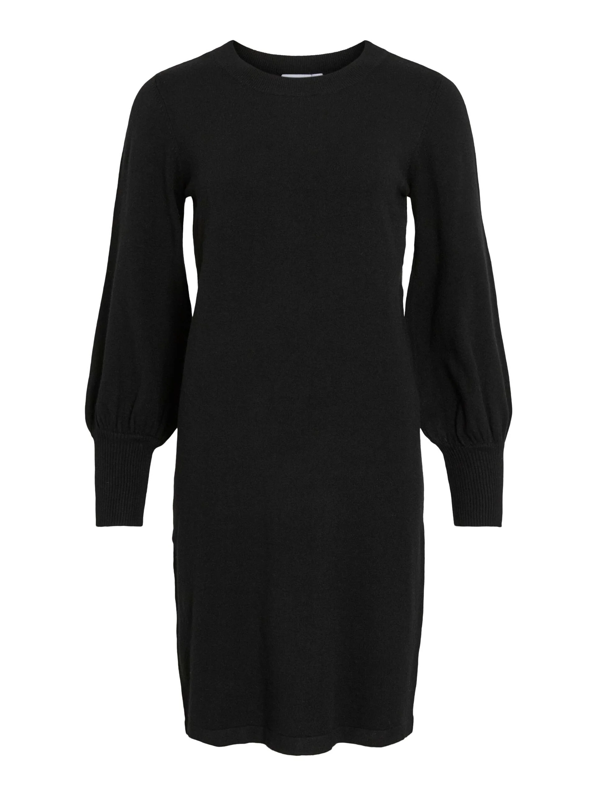 Kerry Long Sleeve Knit Dress (Black Beauty) - Image 6