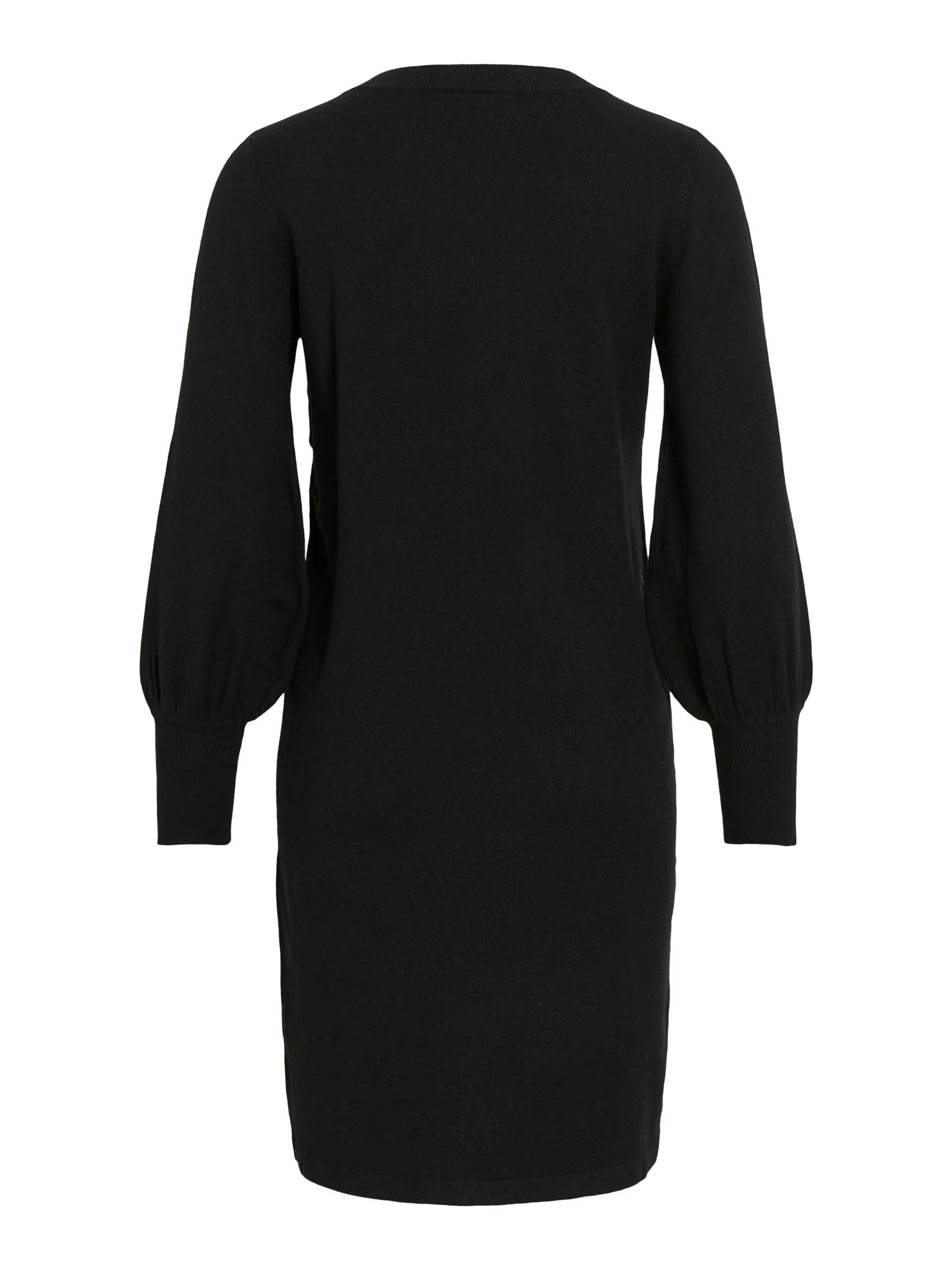 Kerry Long Sleeve Knit Dress (Black Beauty) - Image 7