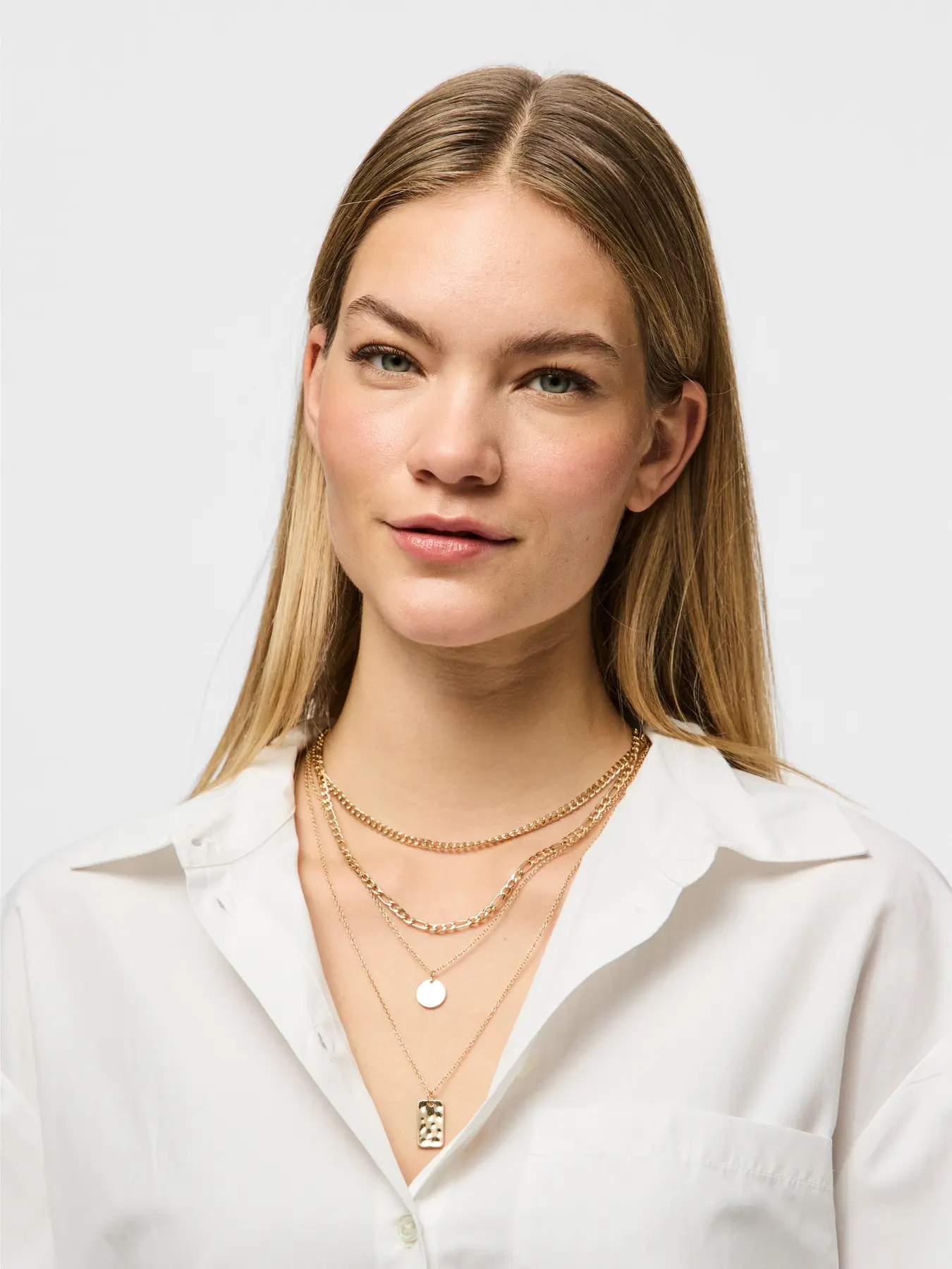 Kiara Combi Necklace (Gold) - Image 3