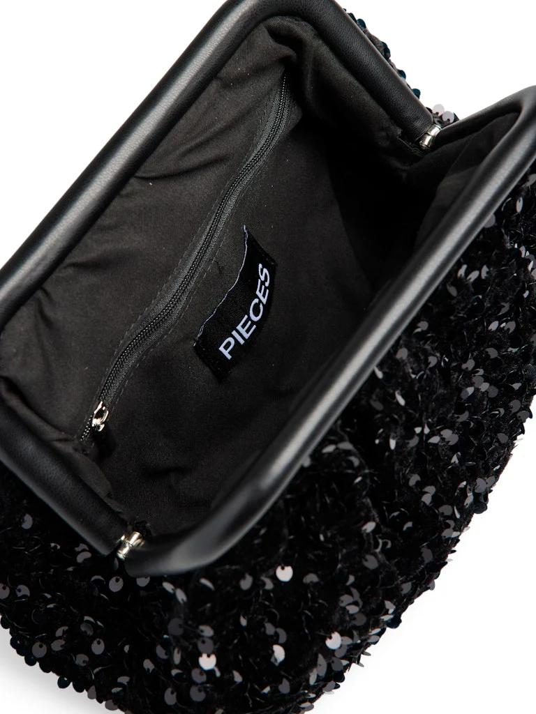 Kimme Sequin Clutch (Black) - Image 4