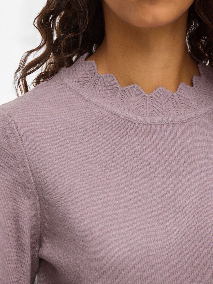 Kola Knit Jumper (Toadstool/ Melange) - Image 3