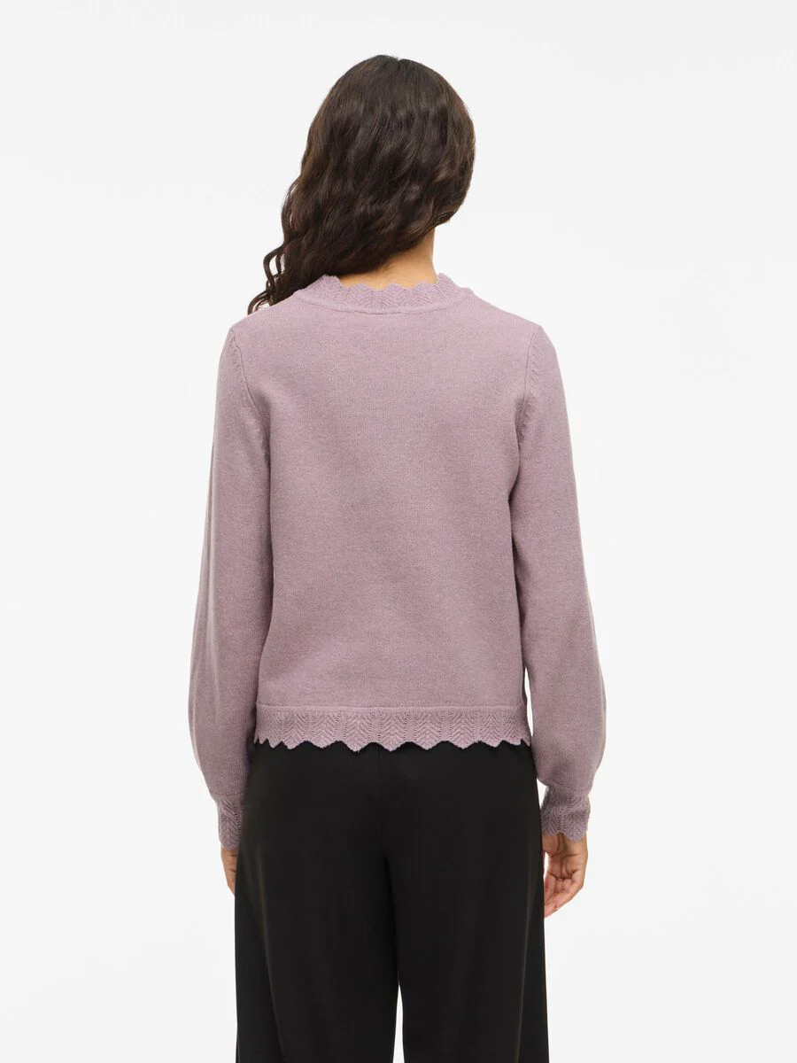 Kola Knit Jumper (Toadstool/ Melange) - Image 4