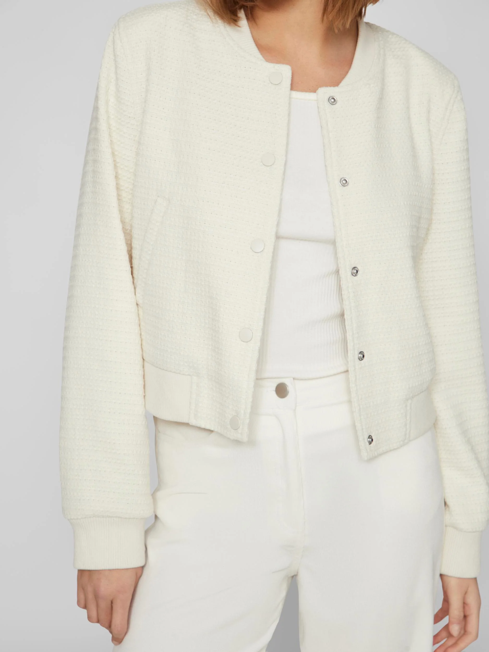 KYLA BOMBER JACKET (CEMENT) - Image 4
