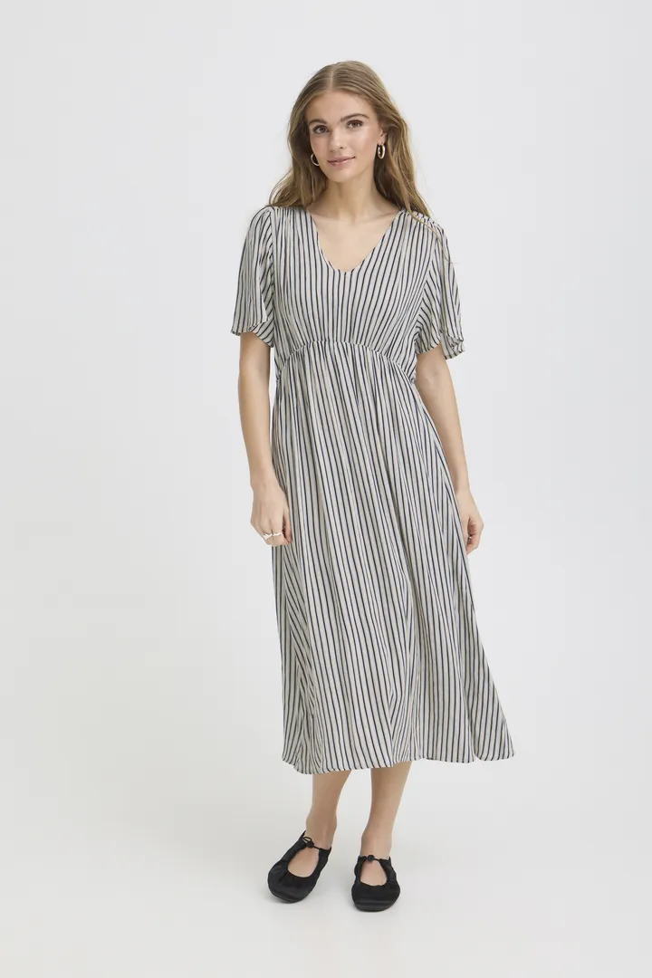 Kylie Midi Dress (Total Eclipse)