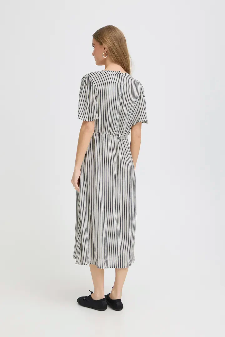 Kylie Midi Dress (Total Eclipse) - Image 2