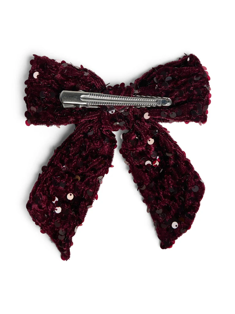 Lara Bow Hairclip (Tawny Port) - Image 3