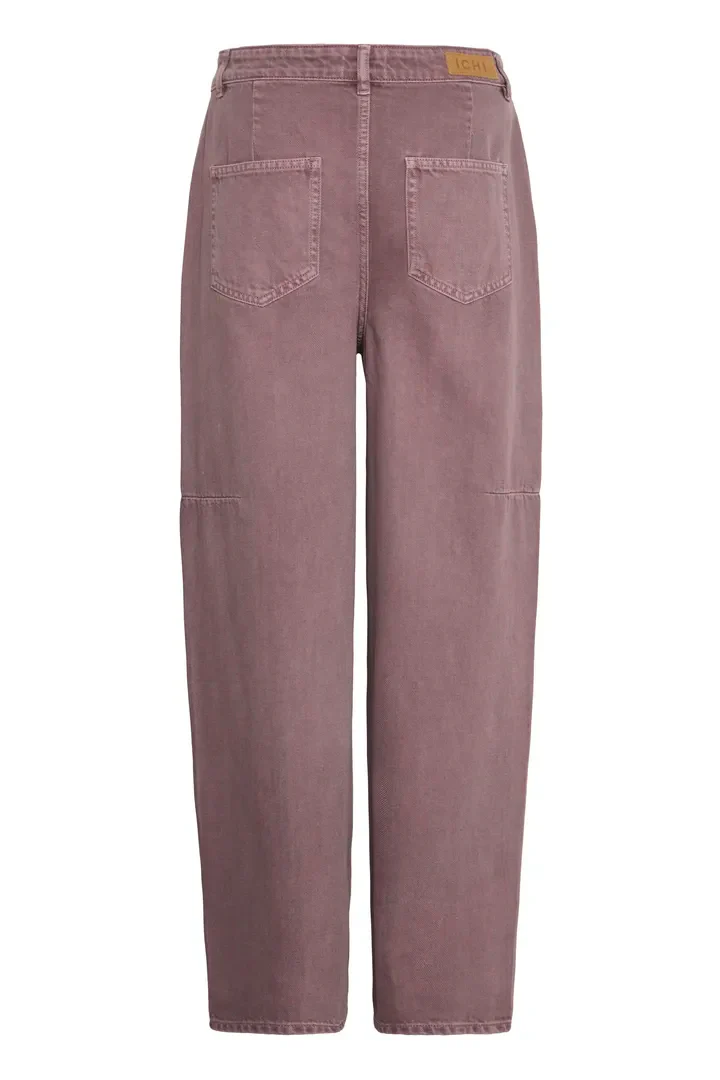 Leah Barrel Leg Jeans (Ruby Wine) - Image 10