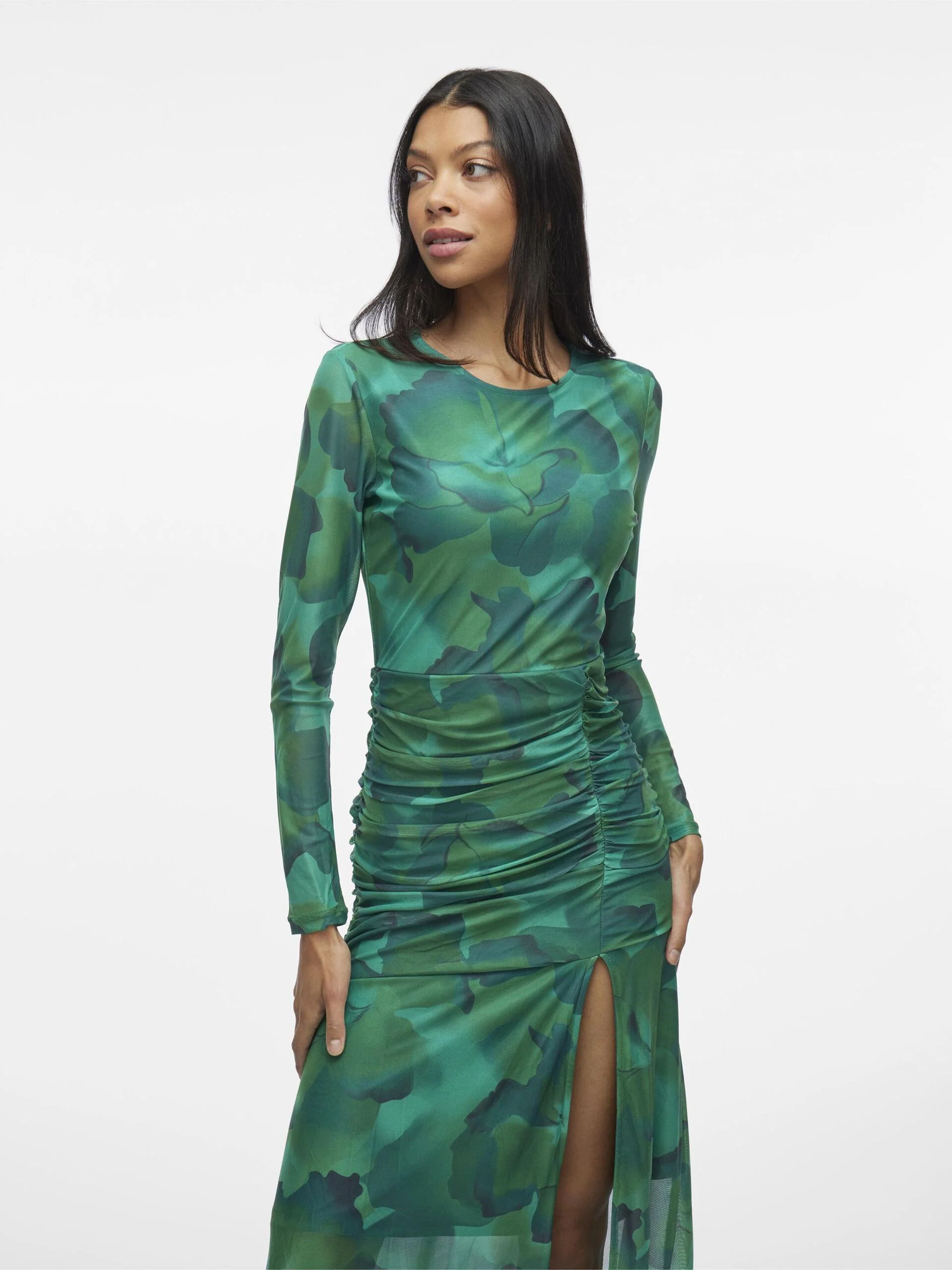 Leena Maxi Dress (Ultramarine Green) - Image 2