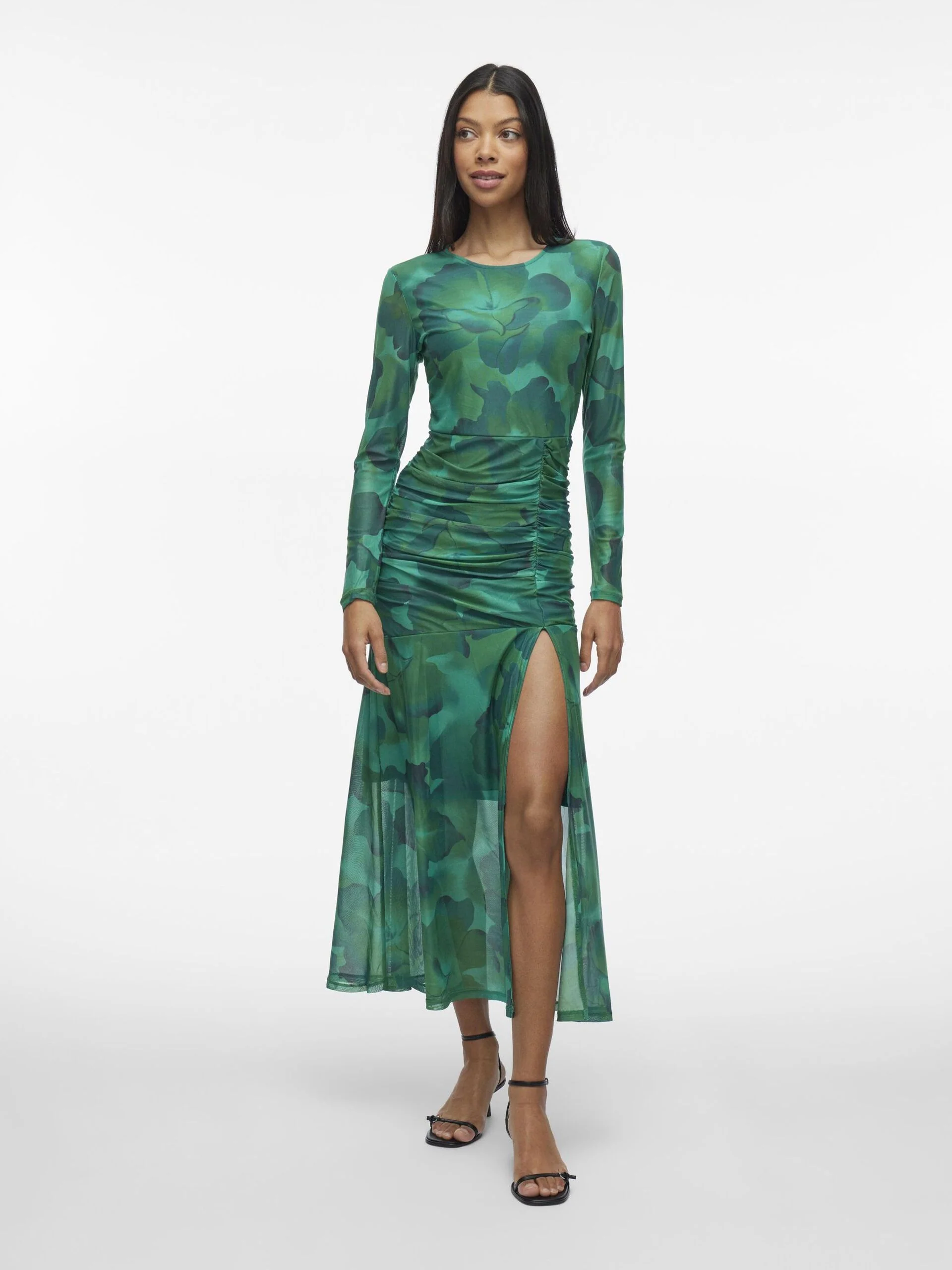 Leena Maxi Dress (Ultramarine Green) - Image 3