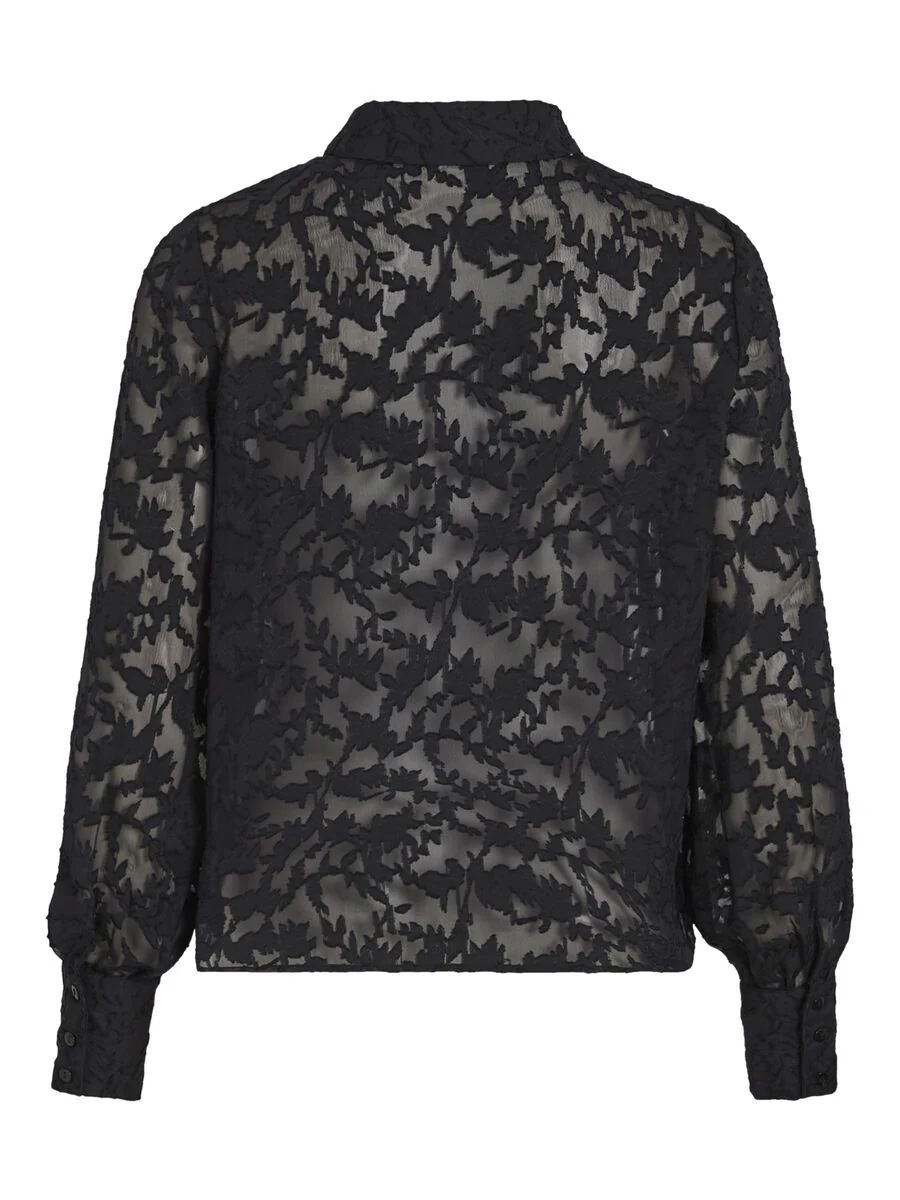 Lema Lace Shirt (Black Beauty) - Image 7