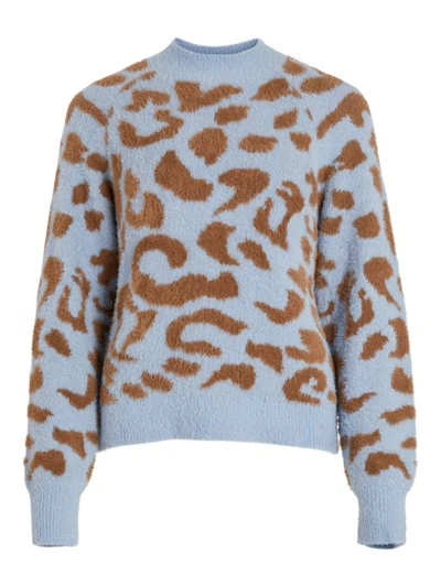 Leo Knit Jumper (Blue) - Image 3