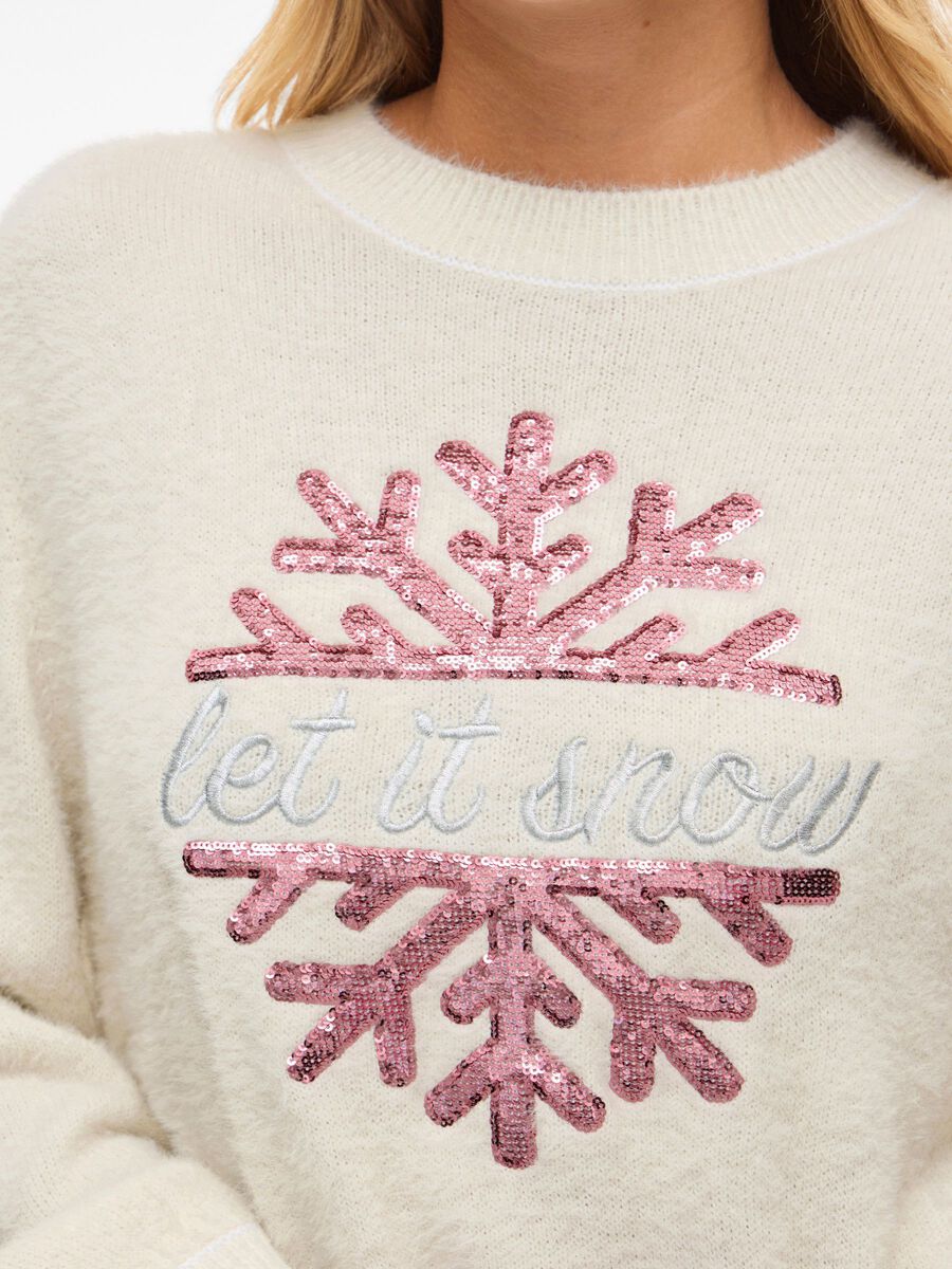 Let It Snow Jumper (Snow White) - Image 2