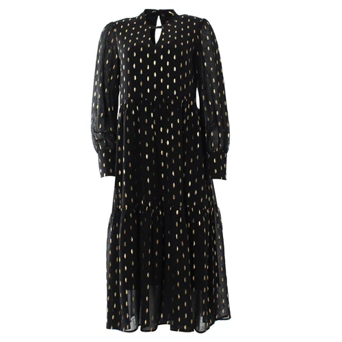 LIA DRESS (BLACK) - Image 4