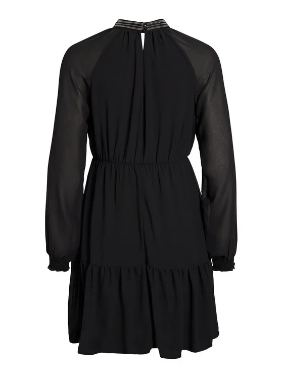 Liani Halterneck Dress (Black) - Image 3