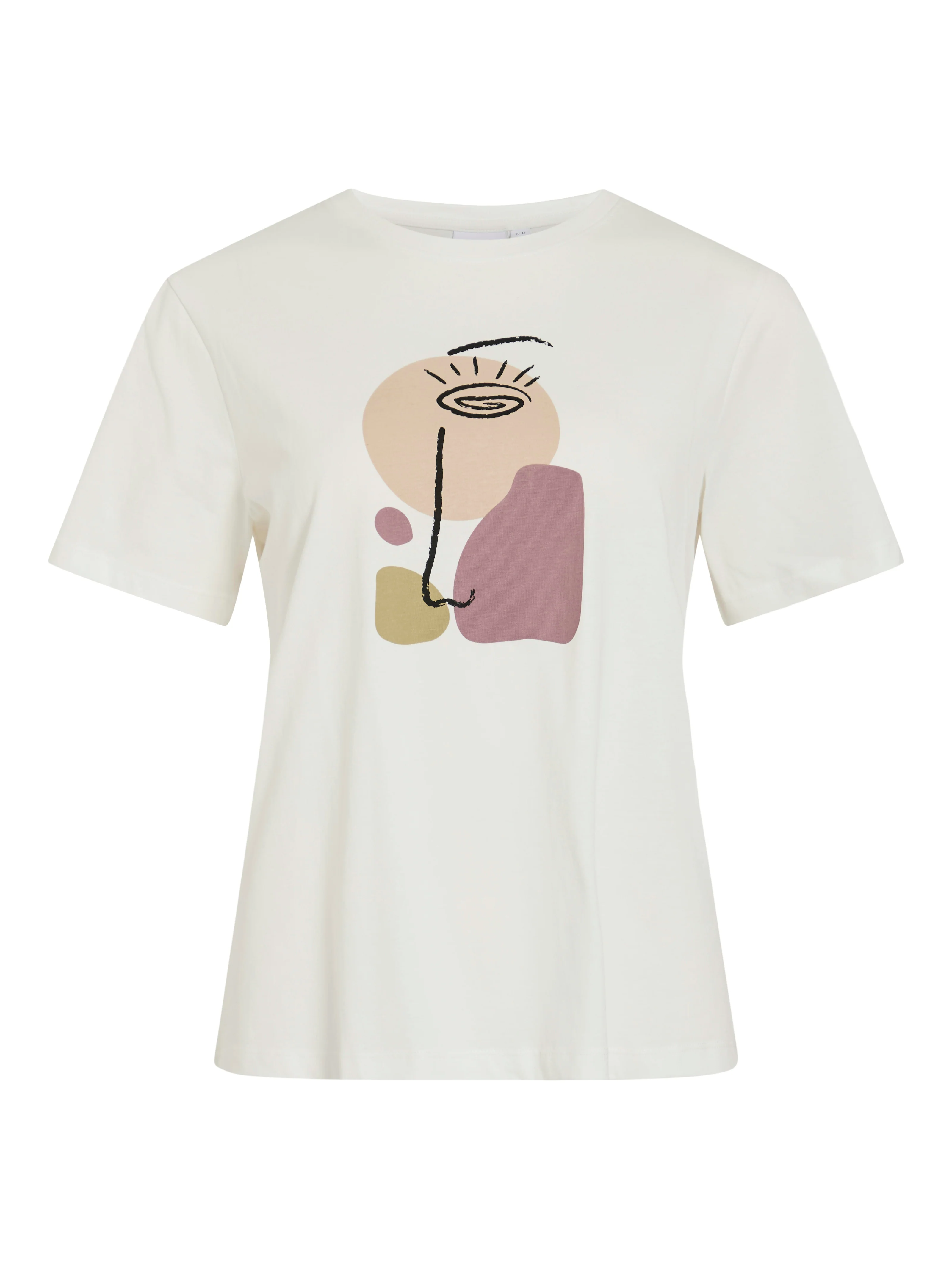 Libby Graphic T-Shirt (Snow White/Face) - Image 2