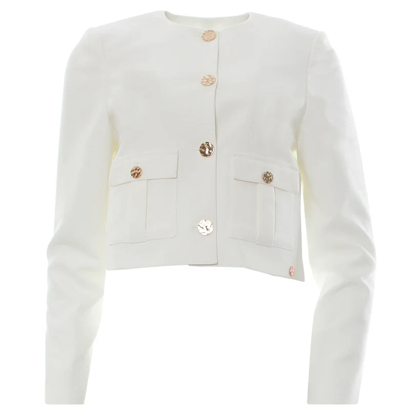 Libby Jacket (White) - Image 4