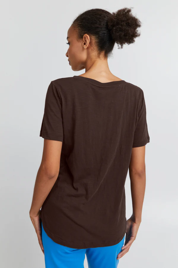 Liberte Slogan T-Shirt (Bracken) - Image 3