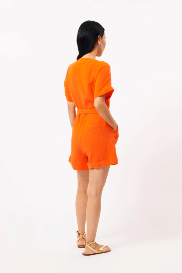 Lika Playsuit (Orange) - Image 6