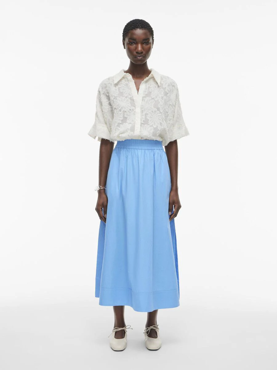 Lila Ankle Skirt (Little Boy Blue) - Image 3