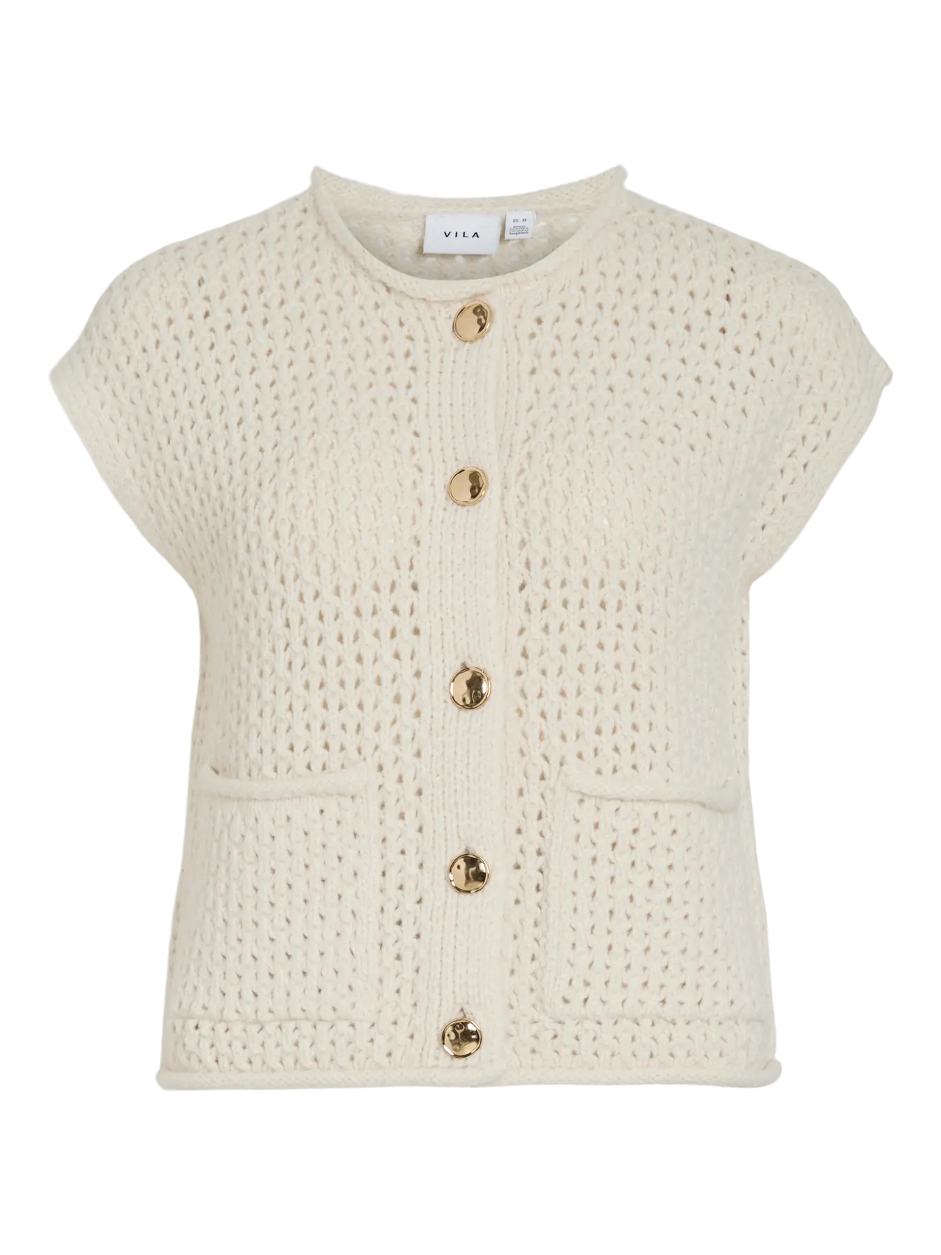 Liliana Knit Waistcoat (Birch) - Image 3