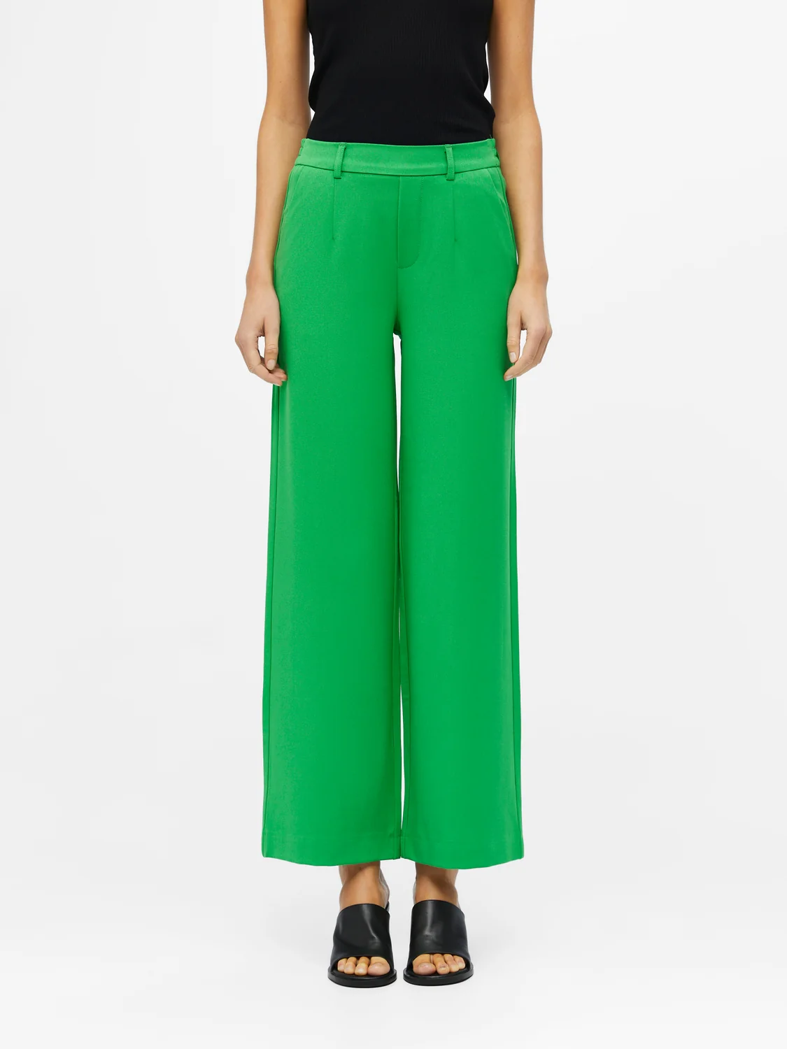 Lissey Wide Leg Pants (Green) - Image 2