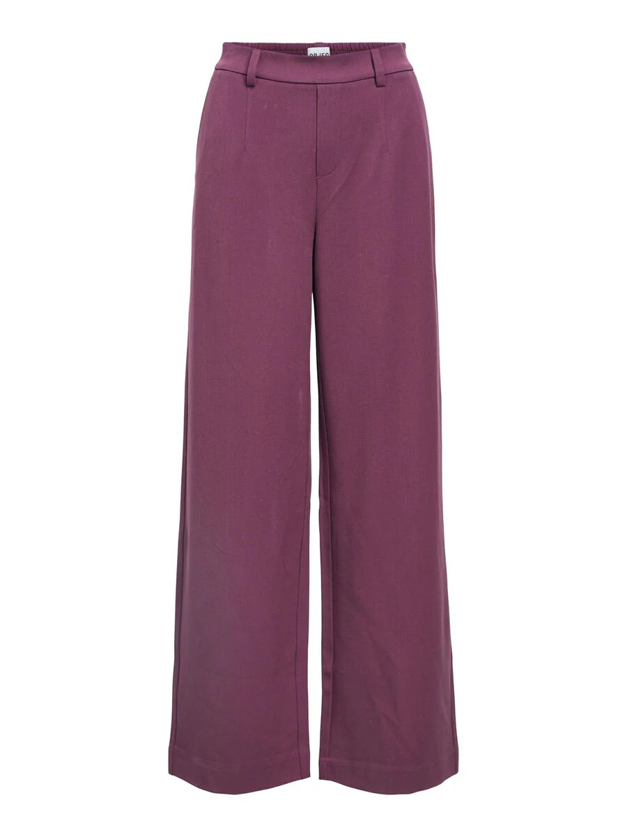 Lissey Wide Leg Pants (Mauve Wine) - Image 5