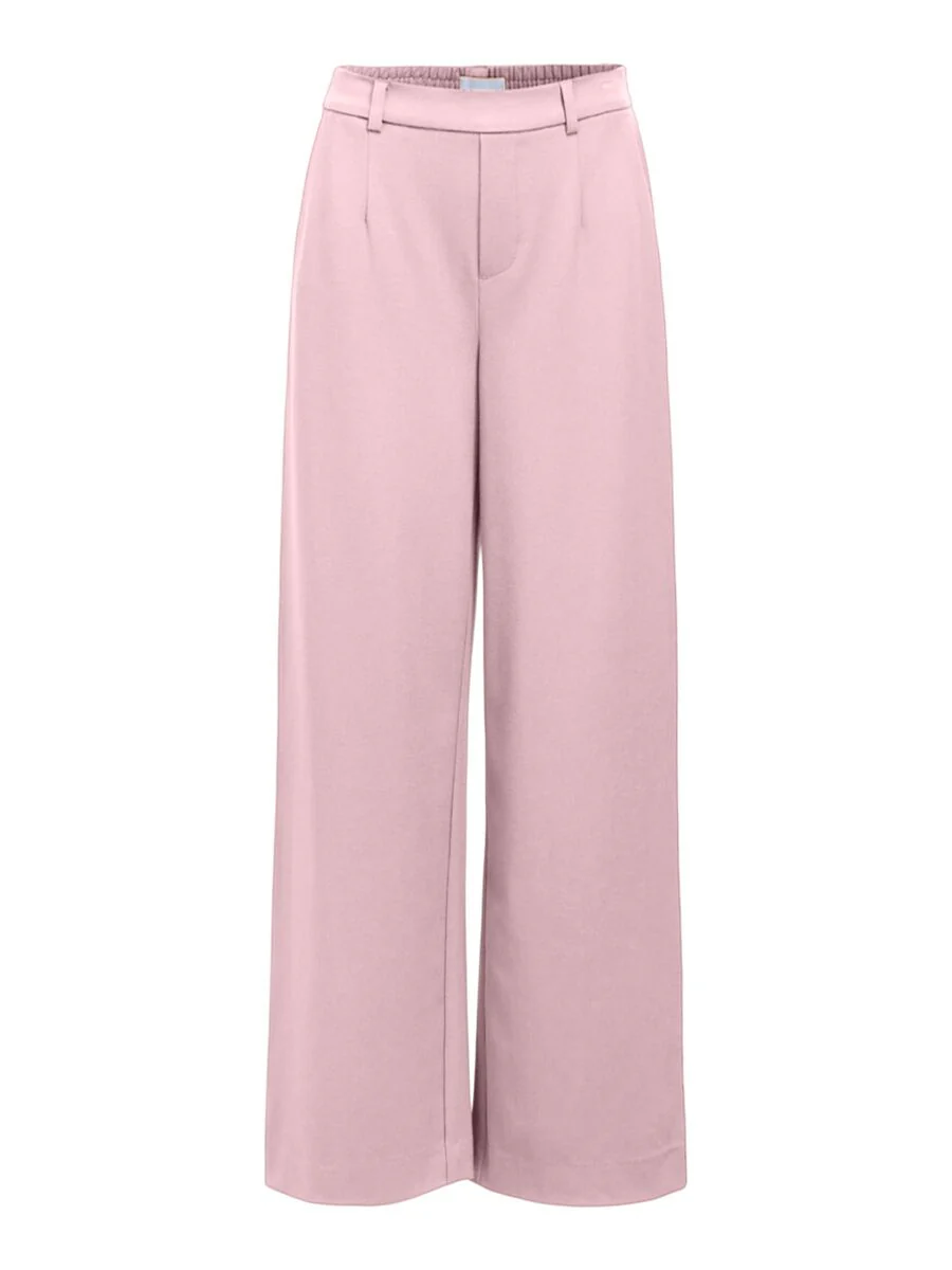 Lissey Wide Leg Pants (Pale Lilac)