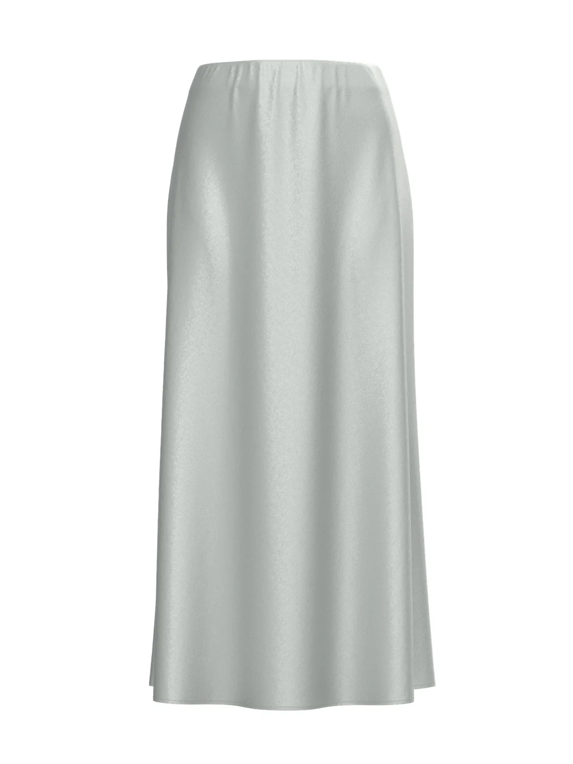 Liza High Waisted Skirt (Silver) - Image 4